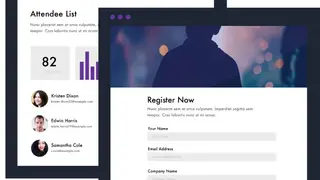 EventCreate Online RSVP screenshot
