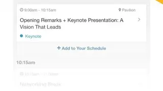 EventMobi screenshot