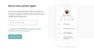 Evercontact screenshot