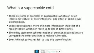 EverCookie screenshot