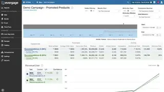 Evergage screenshot