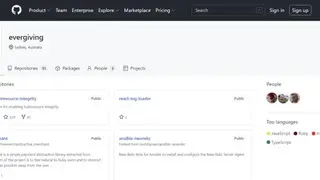 Evergiving screenshot