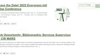 Evergreen ILS screenshot