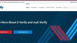 eVerify screenshot