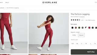 Everlane screenshot