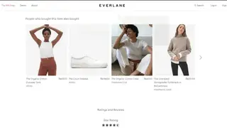 Everlane screenshot