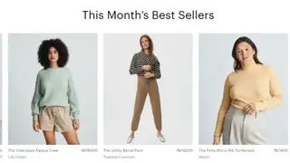 Everlane screenshot