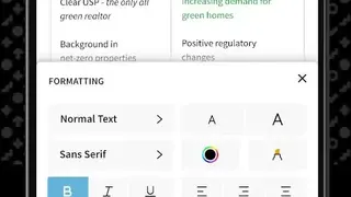 Evernote screenshot
