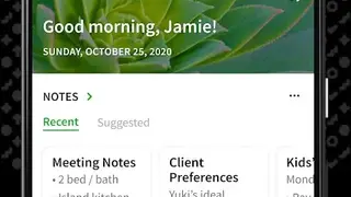 Evernote screenshot
