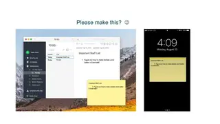 Evernote Sticky Notes screenshot