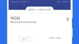 Eversend screenshot