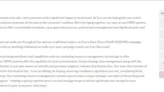 Every Door Direct Mail screenshot