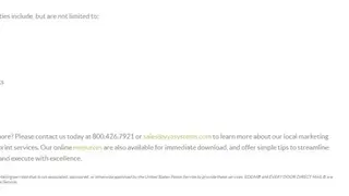 Every Door Direct Mail screenshot