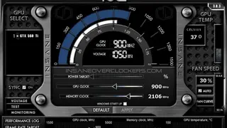 EVGA Precision screenshot