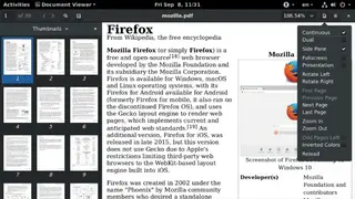 Evince screenshot