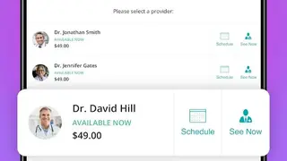 eVisit Telehealth screenshot