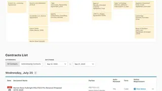 Evisort screenshot