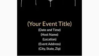 Evite screenshot