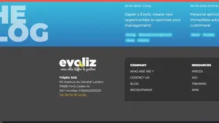 Evoliz screenshot