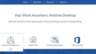Evolve IP VDI screenshot
