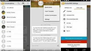 EvolveSMS screenshot