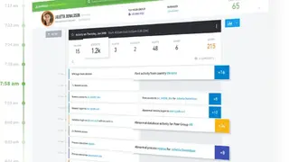 Exabeam screenshot
