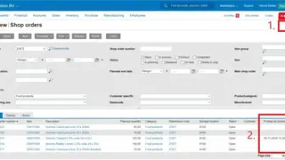 Exact for Manufacturing screenshot