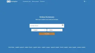 Examplum screenshot