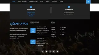Examtopics screenshot