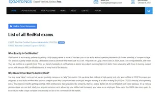 Examtopics screenshot