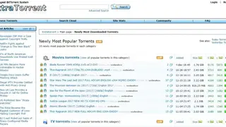Exatorrent screenshot