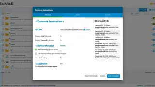 ExaVault Cloud FTP screenshot