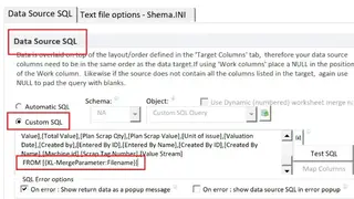 Excel Database Tasks (EDT) screenshot