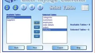 Excel-MySQL Converter screenshot