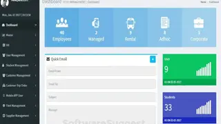 Excelanto Transport ERP screenshot