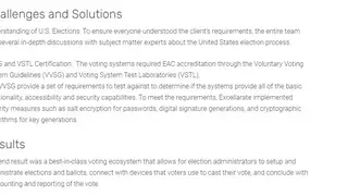 Excellarate Voting Management System screenshot
