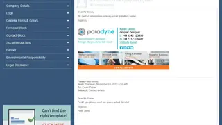 Exclaimer screenshot