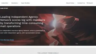 Exela Digital Mailroom screenshot