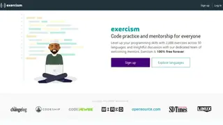 Exercism screenshot