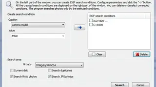 Exif Metadata Image Search screenshot