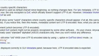 ExifToolGUI screenshot