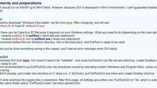 ExifToolGUI screenshot