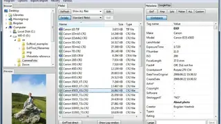ExifToolGUI screenshot