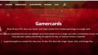 Exophase screenshot