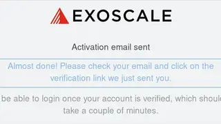 Exoscale screenshot