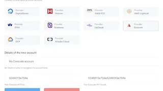 Exoscale screenshot
