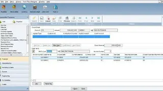 Expandable ERP screenshot
