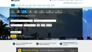Expedia screenshot