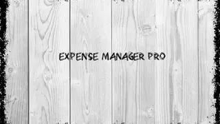 Expense Manager Pro screenshot