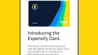 Expensify screenshot